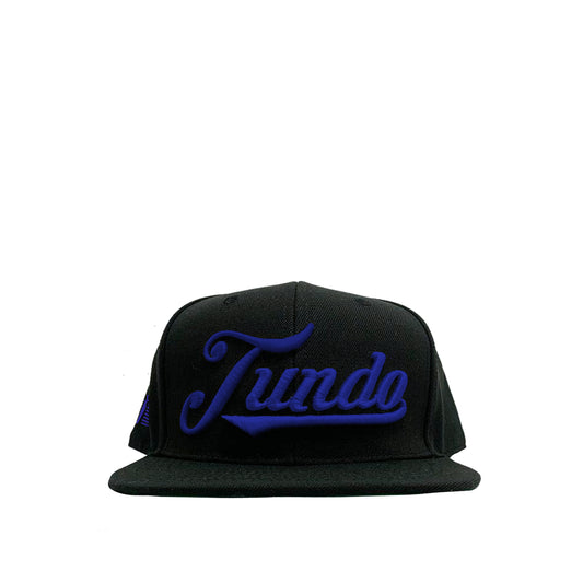 "TUNDO" CLASSIC LOGO | SNAPBACK | BLUE EMBOSSED